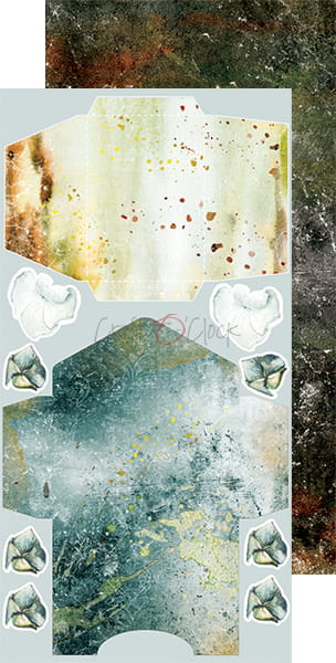 CC-MM16-SHW-11 SILVER HEART WARRIOR - JUNK JOURNAL SET