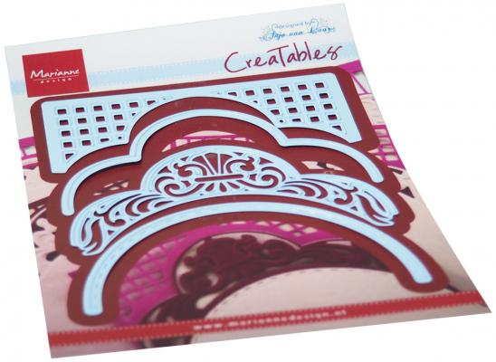 LR0751 Metal Die Marianne Design - Creatables - ANJA'S SLIMLINE TOP CORNER