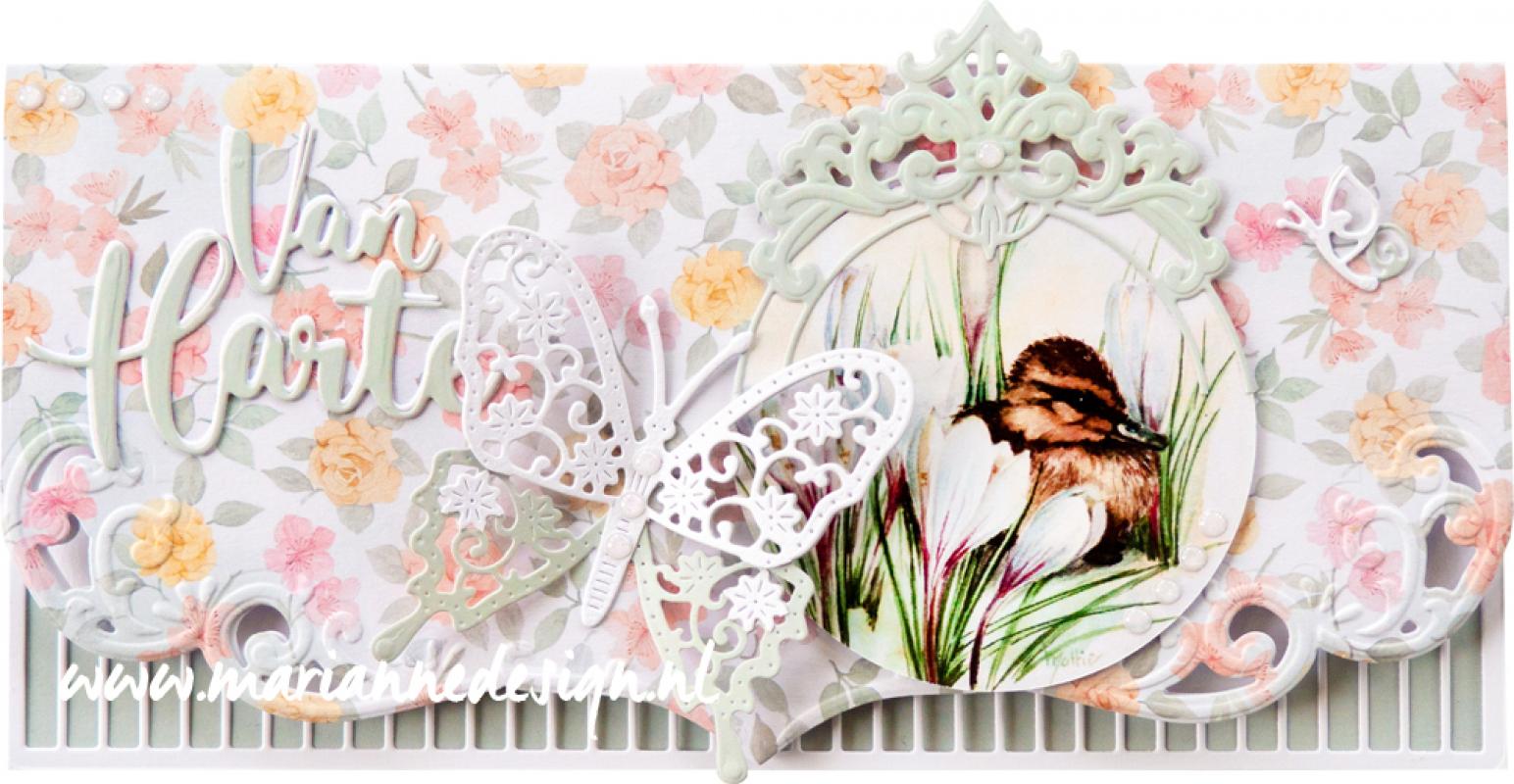 LR0752 Metal Die Marianne Design - Creatables - ANJA'S SLIMLINE BORDER
