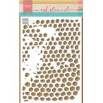 PS8116 Mask Marianne Design - Craft stencil - A5 - TINY'S HONEYCOMB