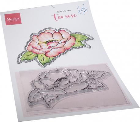 TC0891 Tea Rose - Lily STAMP & DIE SET