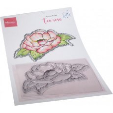 TC0891 Tea Rose - Lily STAMP & DIE SET 