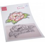 TC0891 Tea Rose - Lily STAMP & DIE SET