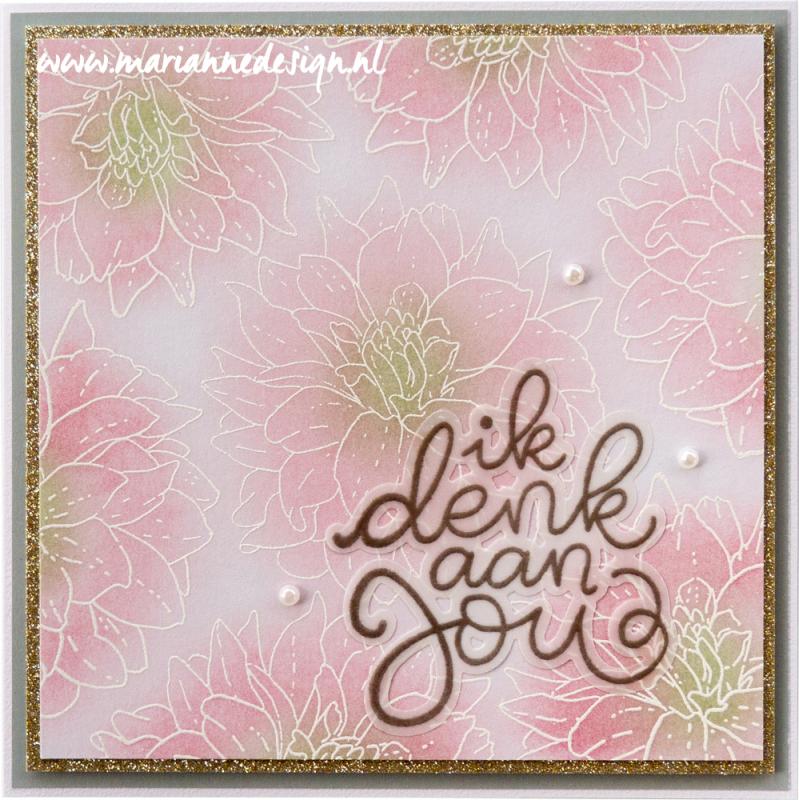 TC0892 Dahlia - Lily STAMP & DIE SET