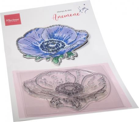TC0893 Anemone - Lily STAMP & DIE SET