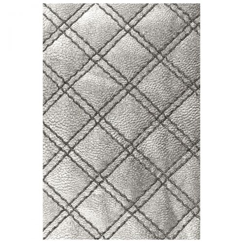 665734 Sizzix 3-D texture fades embossing folder Quilted