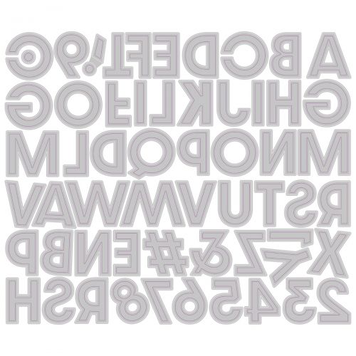 665804 Sizzix Thinlits die set Spring type