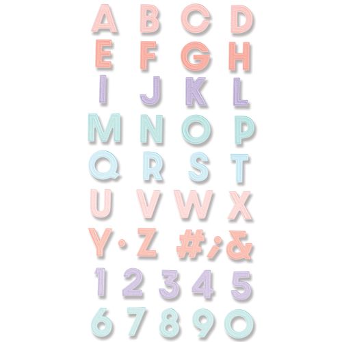 665804 Sizzix Thinlits die set Spring type