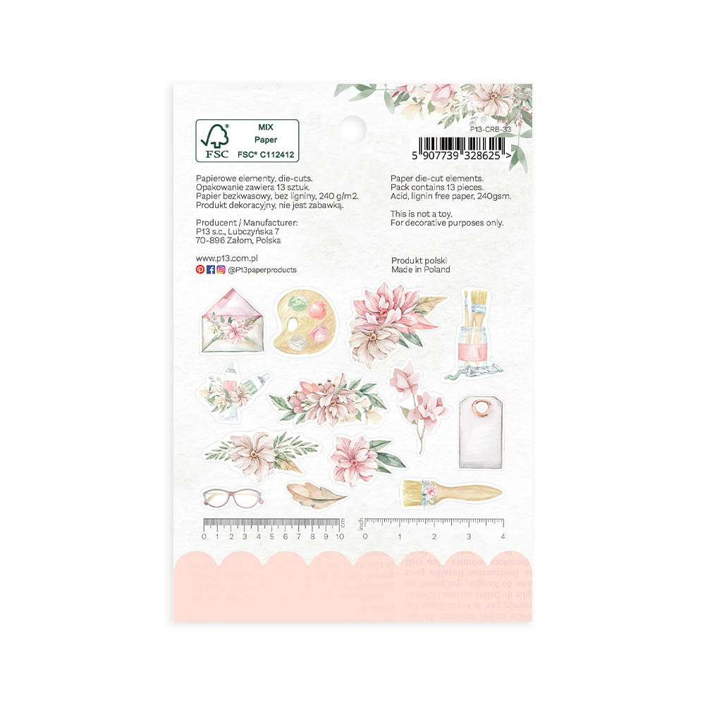 P13-CRB-33 BITS AND PIECES LET YOUR CREATIVITY BLOOM, 13SZT.