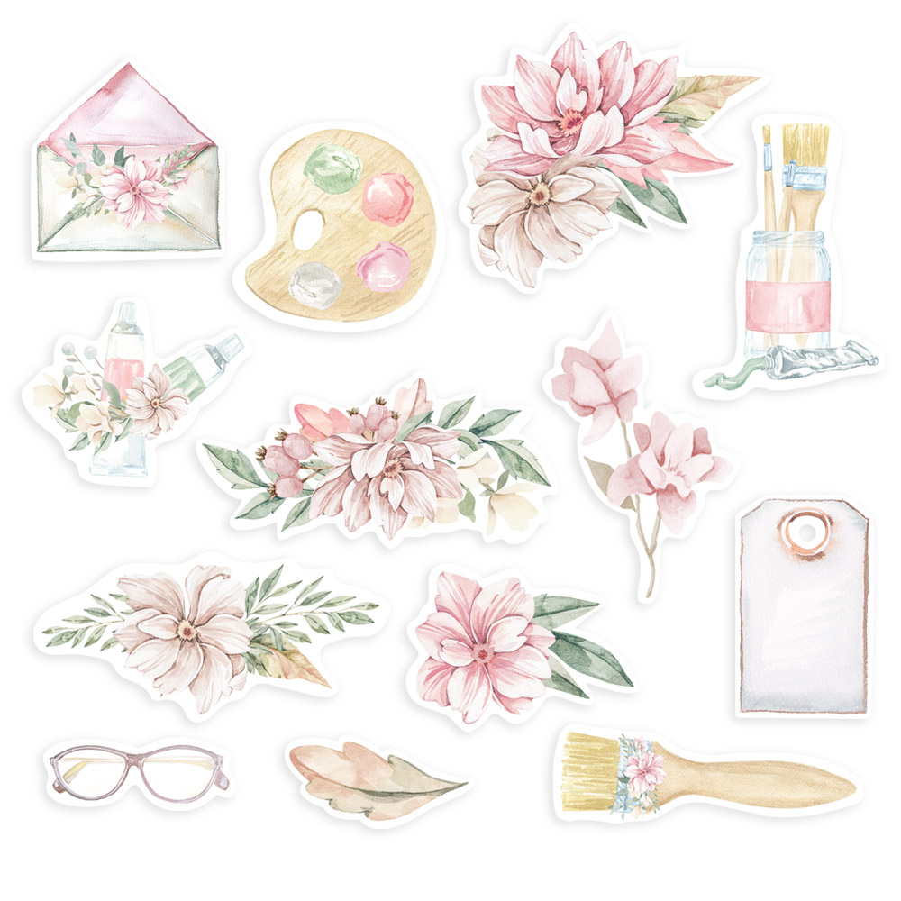 P13-CRB-33 BITS AND PIECES LET YOUR CREATIVITY BLOOM, 13SZT.
