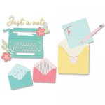 665820 Sizzix Thinlits Die Set 16PK - You've Got Mail
