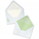 665821 Sizzix Thinlits Die Set 8PK - Botanic Envelope Liners