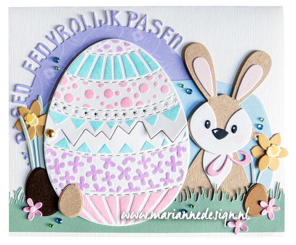 COL1506 Metal Die Marianne Design - Collectables - Easter Egg