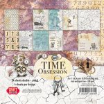 CPB-TO15 Block 15x15 Craft&You Design - TIME OBSESSION