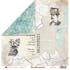 CP-TO05 Double-sided paper Craft & You Design 30.5x30.5 TIME OBSESSION 05