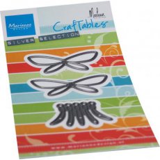 CR1582 Metal Die Marianne Design - CrafTables - Dragonflies by Marleen