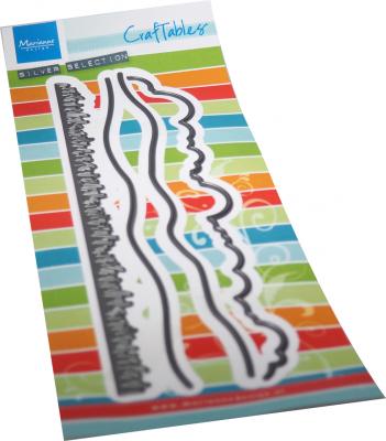 CR1583 Metal Die Marianne Design - CrafTables - Slimline Grass-horizons-clouds