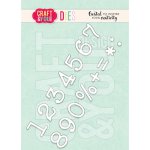CW166 CUT DIES - Numbers - Craft&You Design