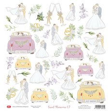 CP-SM07 One-sided paper-elements-Craft & You Design 30.5x30.5 Sweet Memories 07