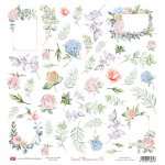CP-SM08 One-sided paper-elements-Craft & You Design 30.5x30.5 Sweet Memories 08