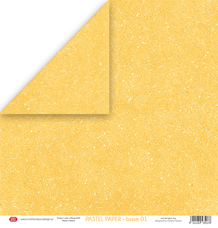 CPBase-PP01 Double-sided paper Craft & You Design 30.5x30.5 Pastel Paper 01