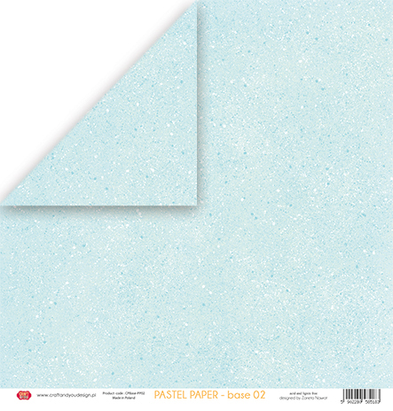 CPBase-PP02 Double-sided paper Craft & You Design 30.5x30.5 Pastel Paper 02