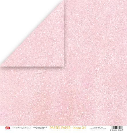 CPBase-PP04 Double-sided paper Craft & You Design 30.5x30.5 Pastel Paper 04