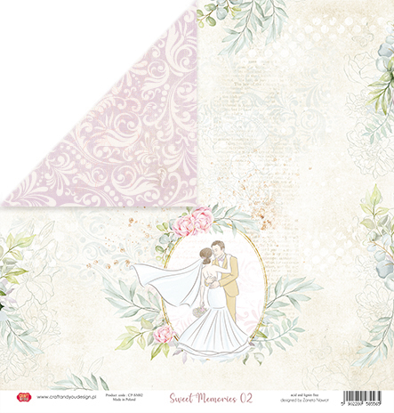 CPB-SM15 Block 15x15 Craft&You Design - Sweet Memories
