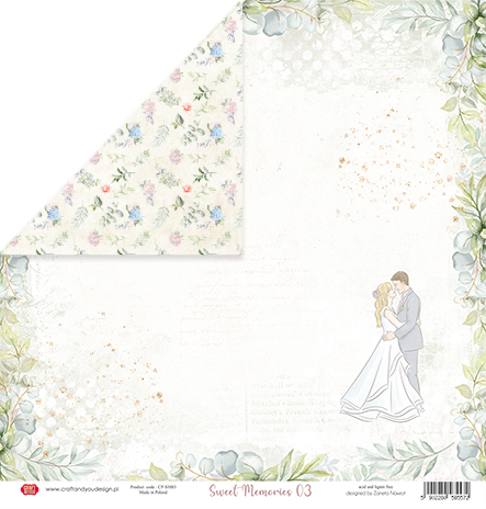CPB-SM15 Block 15x15 Craft&You Design - Sweet Memories