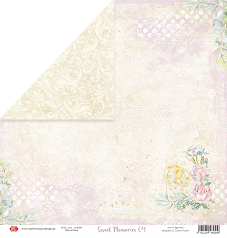 CPB-SM15 Block 15x15 Craft&You Design - Sweet Memories