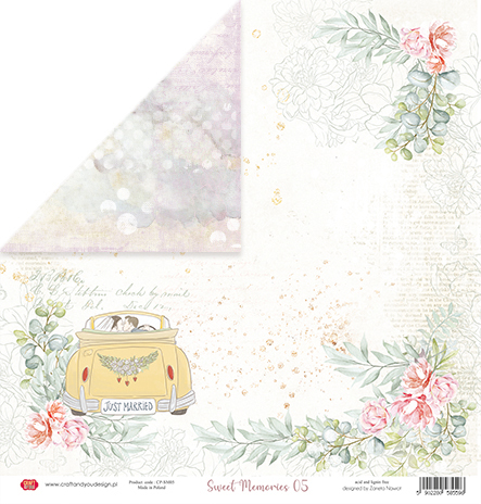 CP-SM05 Double-sided paper Craft & You Design 30.5x30.5 Sweet Memories 05