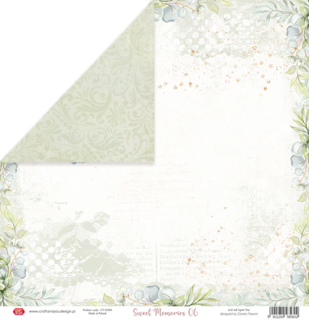 CPB-SM15 Block 15x15 Craft&You Design - Sweet Memories