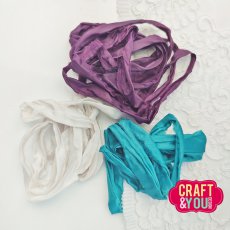 CRIB-018 RIBBONS - vintage ribbons - TIME OBSESSION -Craft&You Design
