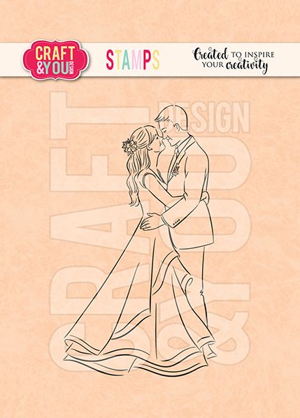 CS018 Clear Stamp - Dancing Young Couple - Sweet Memories