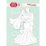 CW158 CUT DIES - Young Couple with the Veil - Craft&You Design