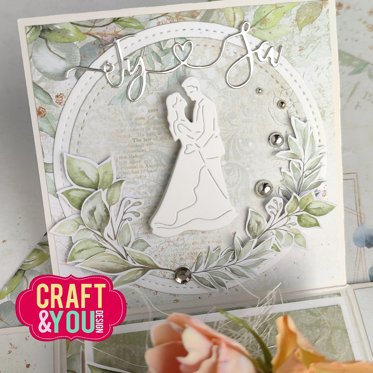 CW159 CUT DIES - Mini Young Couple - Craft&You Design