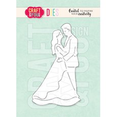 CW159 CUT DIES - Mini Young Couple - Craft&You Design