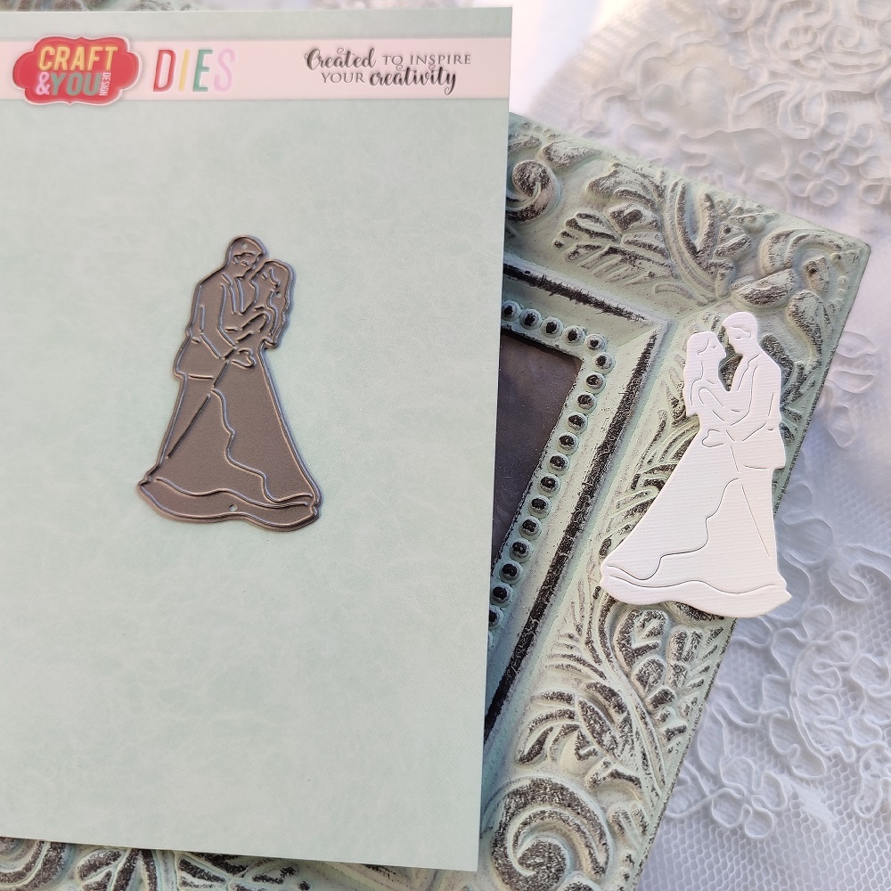 CW159 CUT DIES - Mini Young Couple - Craft&You Design