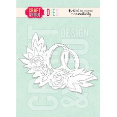CW160 CUT DIES - Wedding Rings - Craft&You Design