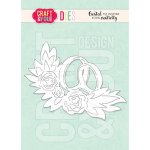 CW160 CUT DIES - Wedding Rings - Craft&You Design