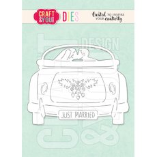 CW161 CUT DIES - Wedding Car - Craft&You Design
