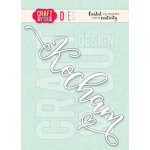 CW163 CUT DIES - Kocham - Craft&You Design