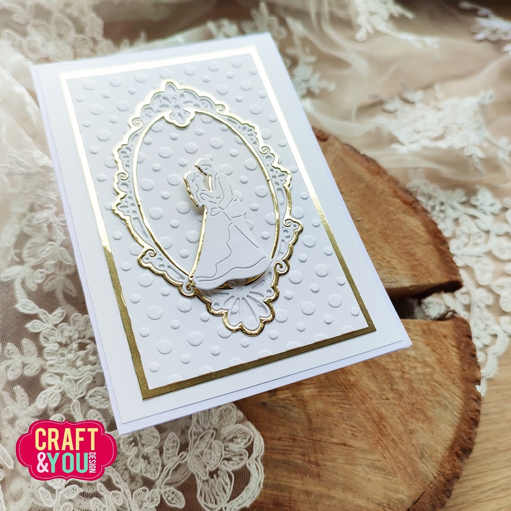 CW170 CUT DIES - Oval Frame - Craft&You Design