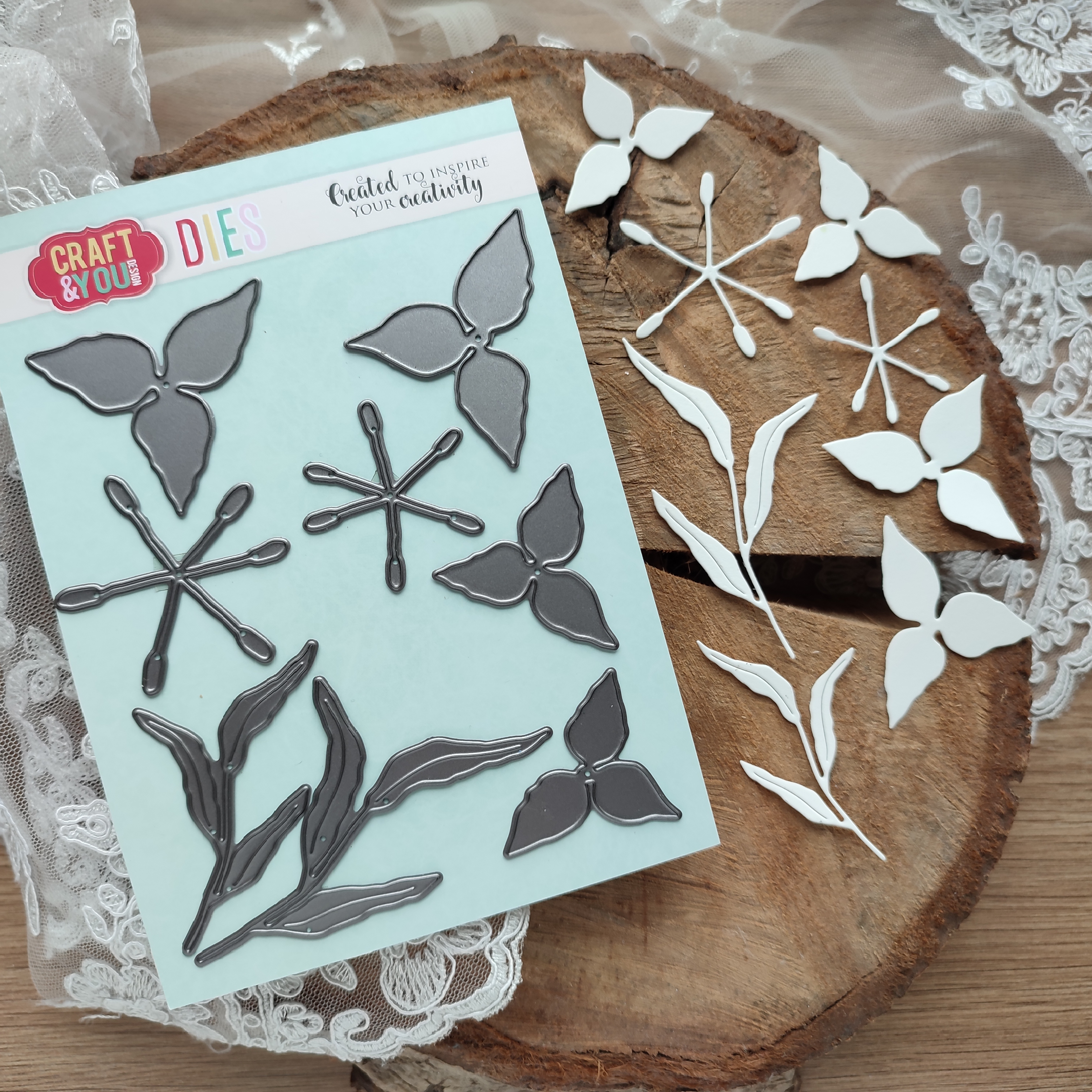 CW176 CUTTING DIES - Lily - Craft&You Design
