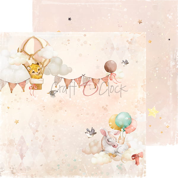 CC-C46-MST-09 MY SWEET TREASURE - A SET OF PAPERS 15,25X15,25CM