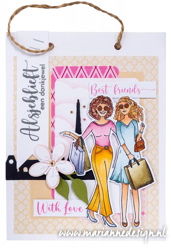 CS1094 FASHION GIRL - FRIENDS