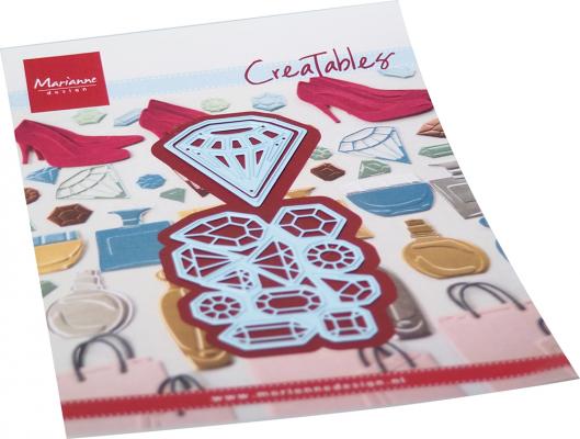 LR0757 Metal Die Marianne Design - Creatable - DIAMOND & GEM STONES