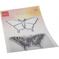TC0894 TINY'S BUTTERFLY XL STAMP AND DIE SET