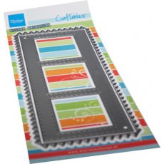 CR1585 Metal Die Marianne Design - CrafTables - SLIMLINE 3 SQUARES