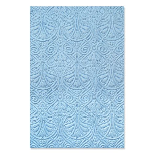 664529 Sizzix 3-D Textured Impressions Embossing Folder - Baroque